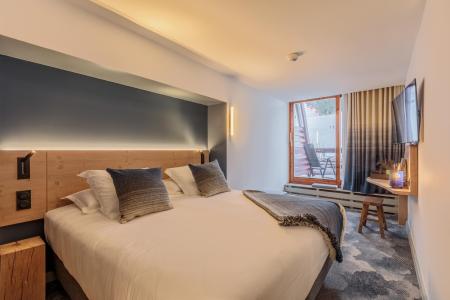 Urlaub in den Bergen Schalfzimmer für 2 Personen (Superior) - Hôtel La Cachette - Les Arcs - Schlafzimmer