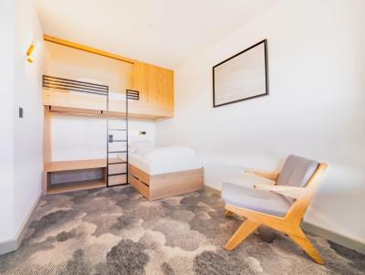 Urlaub in den Bergen Suite für 4 Personen (familiär) - Hôtel La Cachette - Les Arcs - Schlafzimmer