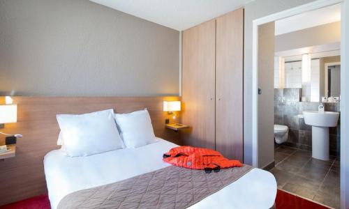 Urlaub in den Bergen Doppeltes standart Zimmer (2 personen) - Hôtel Le Pas du Loup - Isola 2000 - Schlafzimmer