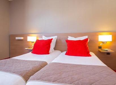 Urlaub in den Bergen Hôtel Le Pas du Loup - Isola 2000 - Schlafzimmer