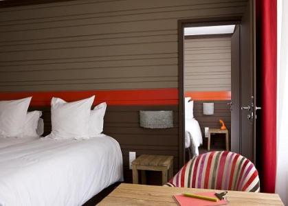 Каникулы в горах Hôtel Ormelune - Val d'Isère - Двухспальная кровать