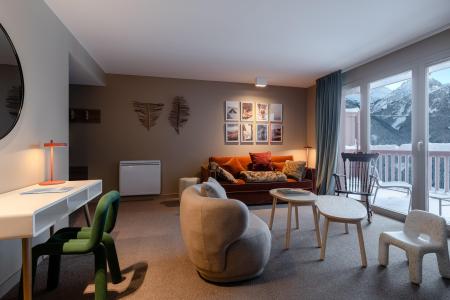 Holiday in mountain resort Family suite 5 people - I.L.Y Hotels La Rosière - La Rosière - Living room