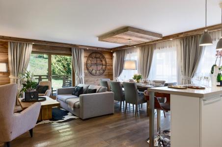 Holiday in mountain resort 5 room apartment cabin 10 people (KG01) - Kangto - Les Gets - Living room