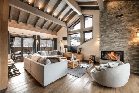 Urlaub in den Bergen 5-Zimmer-Appartment für 9 Personen (C18) - Keystone Lodge - Courchevel - Wohnzimmer