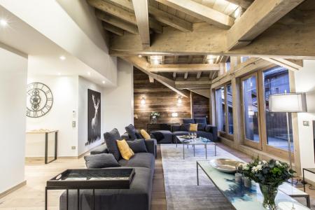 Holiday in mountain resort 6 room apartment 11 people (C19) - Keystone Lodge - Courchevel - Living room