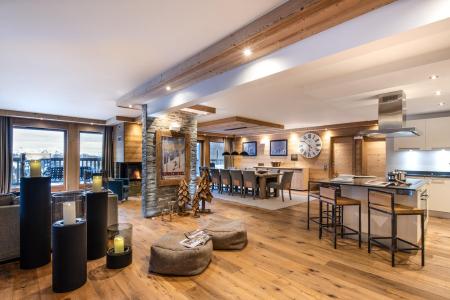 Holiday in mountain resort 7 room apartment 12 people (C09) - Keystone Lodge - Courchevel - Living room