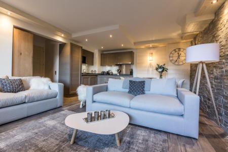 Wakacje w górach Apartament 3 pokojowy kabina 4-6 osób (C02) - Keystone Lodge - Courchevel - Pokój gościnny