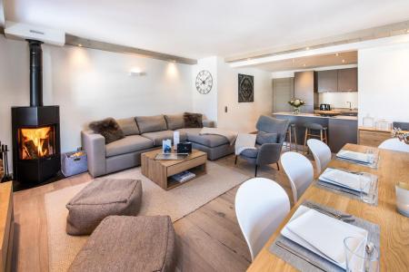 Vakantie in de bergen Appartement 4 kabine kamers 6-8 personen (C04) - Keystone Lodge - Courchevel - Woonkamer