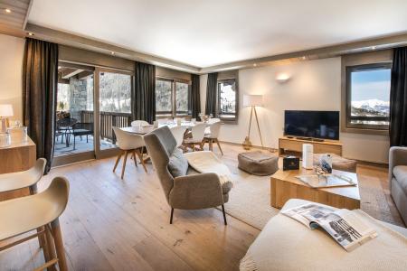 Vakantie in de bergen Appartement 4 kabine kamers 6-8 personen (C04) - Keystone Lodge - Courchevel - Woonkamer