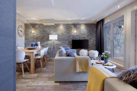 Urlaub in den Bergen Wohnung 3 Zimmer Kabine 4-6 Personen (C02) - Keystone Lodge - Courchevel - Wohnzimmer