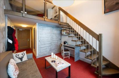Vacances en montagne Suite 2-4 persoones (Mezzanine) - L'Aiguille Percée - Tignes - Séjour