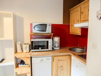 Vacaciones en montaña Apartamento 1 piezas para 3 personas (9) - L'Argousier - Les Menuires - Kitchenette