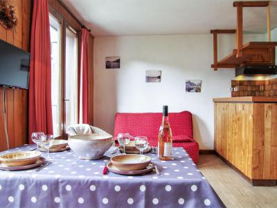 Vakantie in de bergen Appartement 1 kamers 4 personen (1) - L'Armancette - Chamonix - Woonkamer