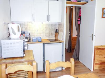 Vakantie in de bergen Appartement 1 kamers 4 personen (28) - L'Enclave I et J - Les Contamines-Montjoie - Woonkamer