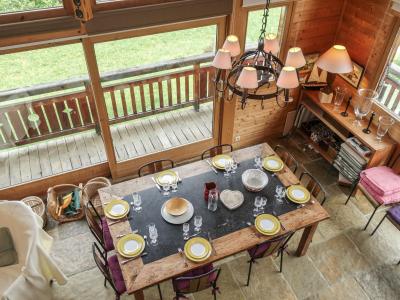 Urlaub in den Bergen 7 Zimmer Chalet für 10 Personen (1) - L'Epachat - Saint Gervais - Wohnzimmer