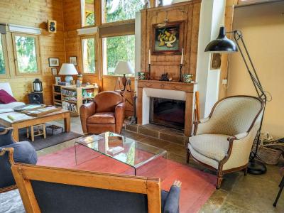 Urlaub in den Bergen 7 Zimmer Chalet für 10 Personen (1) - L'Epachat - Saint Gervais - Wohnzimmer