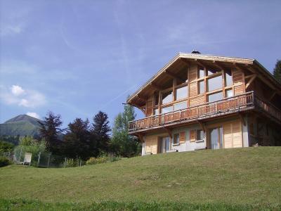 Rent in ski resort 7 room chalet 10 people (1) - L'Epachat - Saint Gervais - Summer outside