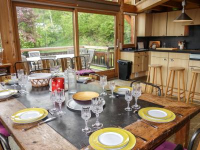 Vacances en montagne Chalet 7 pièces 10 personnes (1) - L'Epachat - Saint Gervais - Séjour