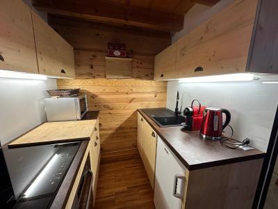 Vacaciones en montaña Estudio mezzanine para 4 personas (A36) - L'Hostellerie - Vars - Cocina