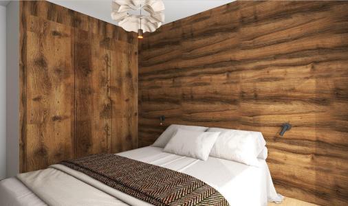 Holiday in mountain resort 2 room apartment sleeping corner 6 people (403) - La Belle Aurore - Alpe d'Huez - Bedroom