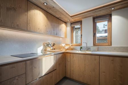 Urlaub in den Bergen 3-Zimmer-Appartment für 4 Personen (1) - La Bergerie des Célestins - Saint Martin de Belleville - Küche