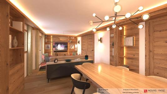 Vacances en montagne Appartement 3 pièces 4 personnes (1) - La Bergerie des Célestins - Saint Martin de Belleville - Séjour