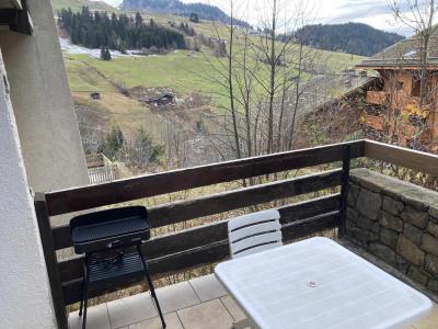 Urlaub in den Bergen Studio Kabine für 3 Personen - La Colombière - Le Grand Bornand - Balkon