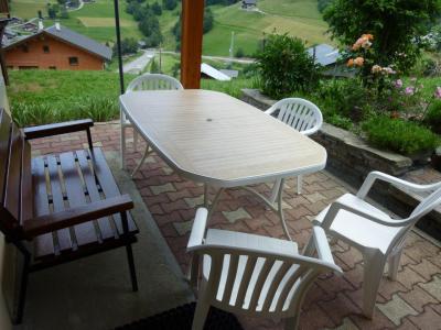 Vacaciones en montaña Apartamento 2 piezas para 4 personas - La Dray - Arêches-Beaufort - Terraza