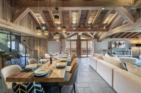 Vacanze in montagna Chalet su 3 piani 7 stanze per 14 persone - LA FERME D'EDOUARD - Saint Martin de Belleville - Soggiorno