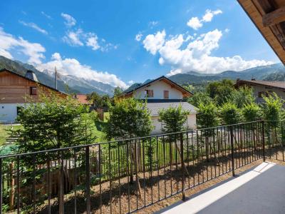 Holiday in mountain resort 5 room duplex semi-detached chalet 10 people - La Ferme St Gervais - Saint Gervais - Terrace