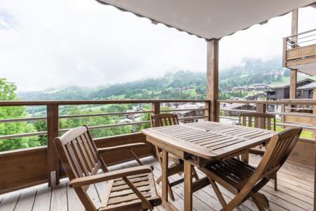 Urlaub in den Bergen 3-Zimmer-Appartment für 6 Personen (E14C) - La Grange Aux Fées - Valmorel - Terrasse