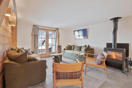 Vacances en montagne Maison mitoyenne 5 pièces 8 personnes (LENIDOU) - La Petite Maison - Serre Chevalier - Séjour