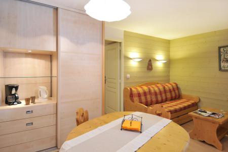 Vakantie in de bergen Appartement 2 kabine kamers 5 personen (421) - La Résidence Aigue-Marine - La Plagne - Woonkamer