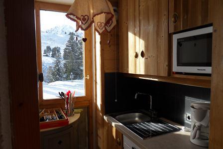 Urlaub in den Bergen Studio für 5 Personen (17) - La Résidence Aigue-Marine - La Plagne - Küche