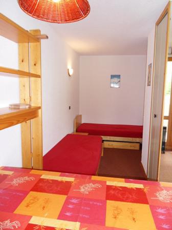 Urlaub in den Bergen Studio für 5 Personen (17) - La Résidence Aigue-Marine - La Plagne - Offener Schlafbereich