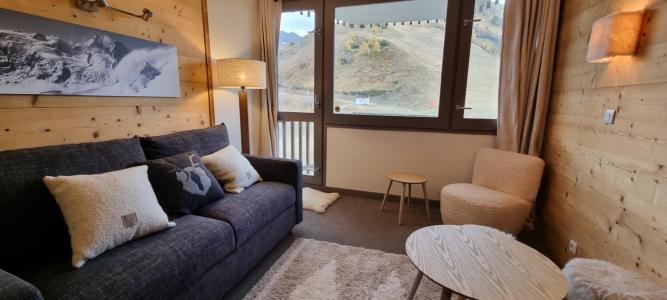 Vakantie in de bergen Studio cabine 4 personen (A2L36) - La Résidence Aime 2000 Chamois - La Plagne - Woonkamer