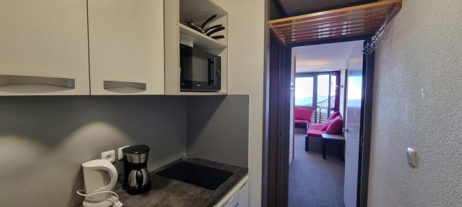 Vakantie in de bergen Studio cabine 4 personen (K143) - La Résidence Aime 2000 - le Zodiac - La Plagne - Keuken