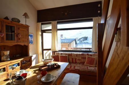 Vakantie in de bergen Appartement duplex 2 kamers 4 personen (C12) - La Résidence Asters - Les Menuires - Woonkamer