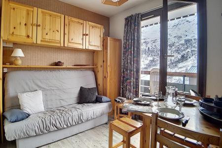 Vakantie in de bergen Studio cabine 3 personen (622) - La Résidence Astragale - Les Menuires - Woonkamer