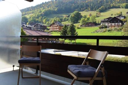 Vacanze in montagna Studio con alcova per 4 persone (1B) - La Résidence Bellachat - Le Grand Bornand - Balcone