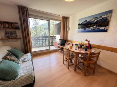 Urlaub in den Bergen 2-Zimmer-Berghütte für 4 Personen (411) - La Résidence Bez - Serre Chevalier - Wohnzimmer