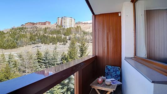 Vacaciones en montaña Apartamento dúplex 2 piezas 4 personas (807) - La Résidence Boëdette - Les Menuires - Balcón