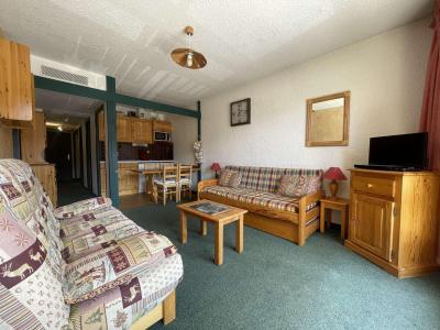 Holiday in mountain resort Studio sleeping corner 4 people (1068) - La Résidence Cabourg - Les 2 Alpes - Living room