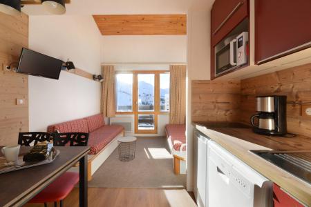 Vakantie in de bergen Appartement 2 kamers 5 personen (503) - La Résidence Callisto - La Plagne - Keukenblok