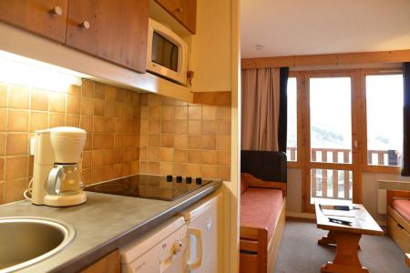Holiday in mountain resort Studio cabin 4 people (405) - La Résidence Callisto - La Plagne - Kitchenette