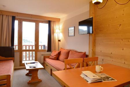 Holiday in mountain resort Studio cabin 4 people (405) - La Résidence Callisto - La Plagne - Living room