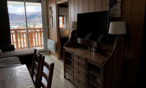 Rent in ski resort 2 room apartment 4 people (26m²) - La Résidence Christiania - Alpe d'Huez - Living room