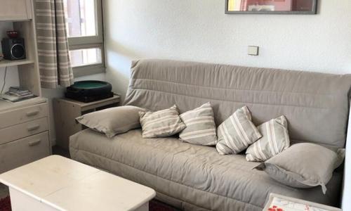 Rent in ski resort 2 room apartment 4 people (36m²) - La Résidence Christiania - Alpe d'Huez - Living room