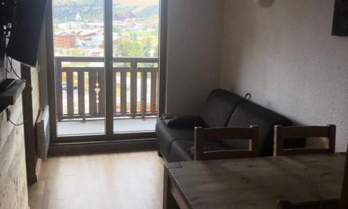 Rent in ski resort 2 room apartment 4 people (26m²) - La Résidence Christiania - Alpe d'Huez - Living room