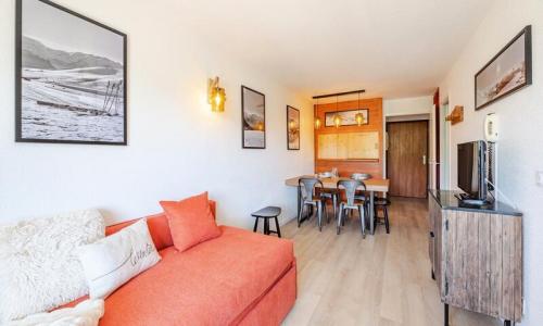 Rent in ski resort 2 room apartment 6 people (32m²) - La Résidence Christiania - Alpe d'Huez - Living room